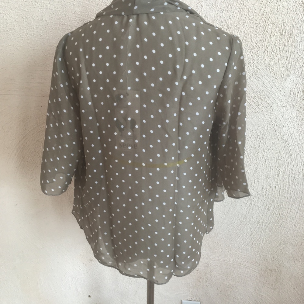 NWT SENSE GREY DOT CARDIGAN VARIOUS SIZES - Picture 2 of 3